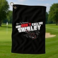 Airplane DonT Call Me Shirley Golf Towel thumb 1