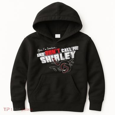 Airplane DonT Call Me Shirley Kids Hoodie
