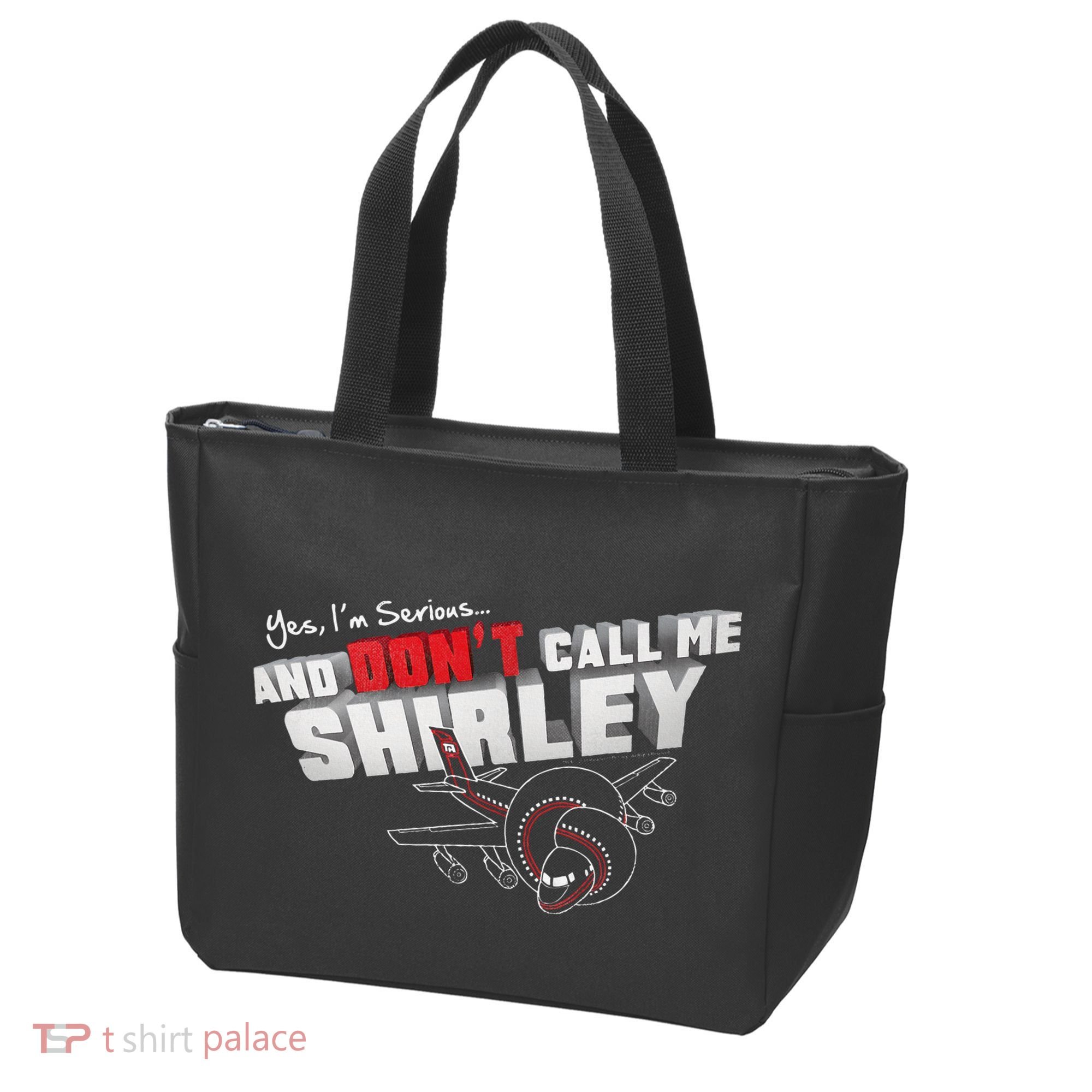 Airplane DonT Call Me Shirley Tote Bag