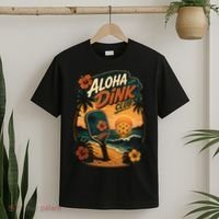Aloha Dink Club Pickleball Funny T-Shirt thumb 2