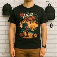 Aloha Dink Club Pickleball Funny T-Shirt thumb 6