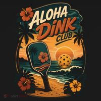 Aloha Dink Club Pickleball Funny T-Shirt thumb 7