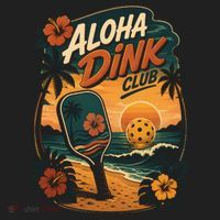 Aloha Dink Club Pickleball Funny Tumbler thumb 3