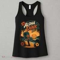 Aloha Dink Club Pickleball Funny Women's Tank Top thumb 3