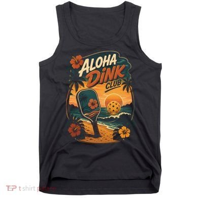 Aloha Dink Club Pickleball Funny Tank Top