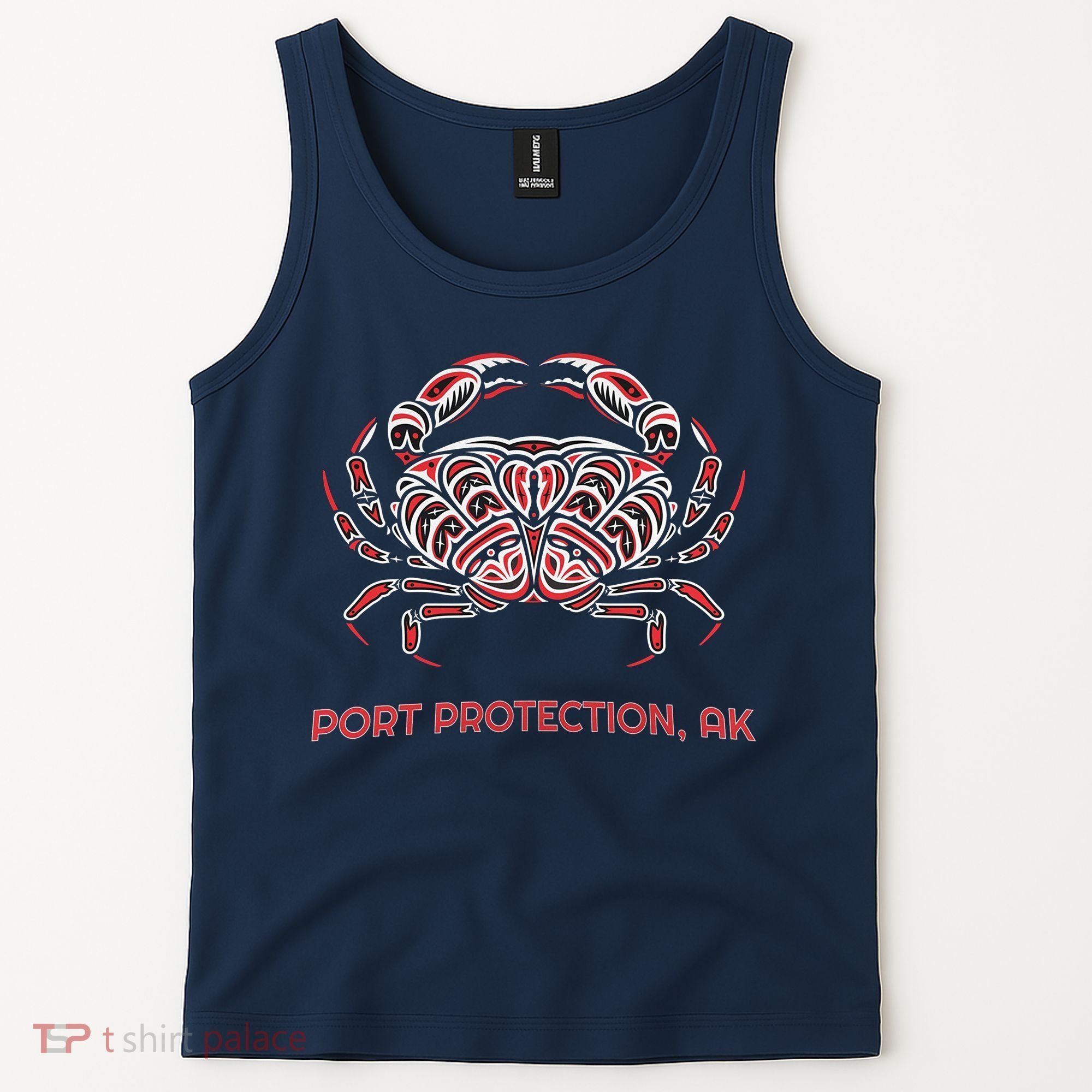 Alaska Dungeness Crab Port Protection Tank Top