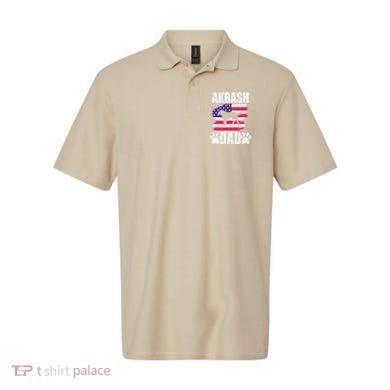 Akbash Dad Dog Lover American Us Flag Polo