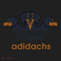 Adidachs Daschund, Daschund Lover Gift Women's Sweatshirt thumb 2