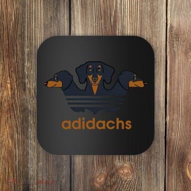 Adidachs Daschund, Daschund Lover Gift Coaster