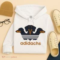 Adidachs Daschund, Daschund Lover Gift Hoodie thumb 4