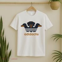 Adidachs Daschund, Daschund Lover Gift T-Shirt thumb 2