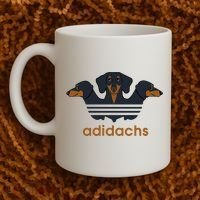 Adidachs Daschund, Daschund Lover Gift Coffee Mug thumb 2