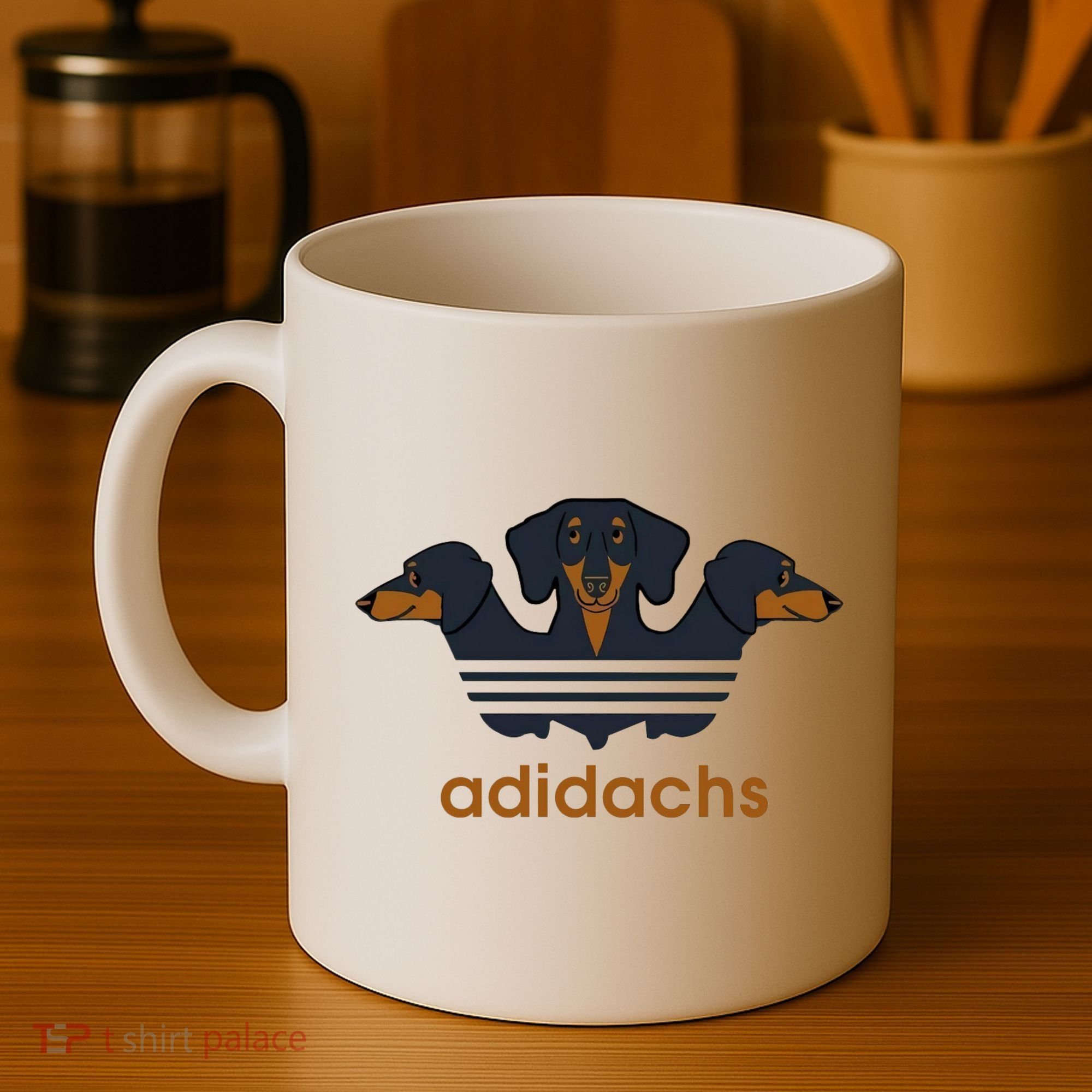 Adidachs Daschund, Daschund Lover Gift Coffee Mug