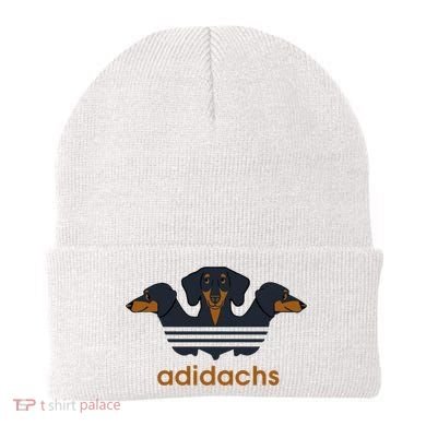 Adidachs Daschund, Daschund Lover Gift Beanie