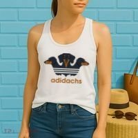 Adidachs Daschund, Daschund Lover Gift Women's Tank Top thumb 2