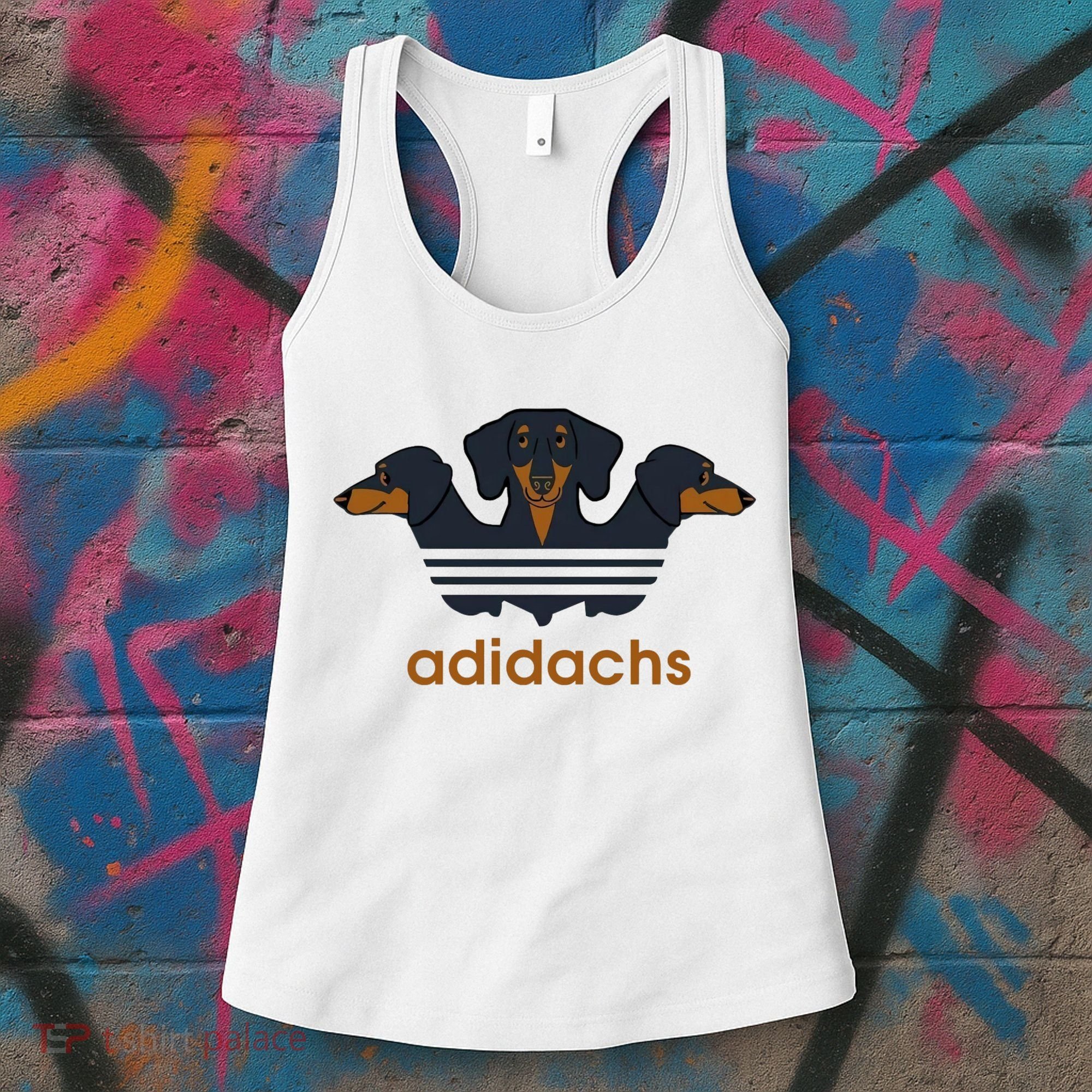 Adidachs Daschund, Daschund Lover Gift Women's Tank Top