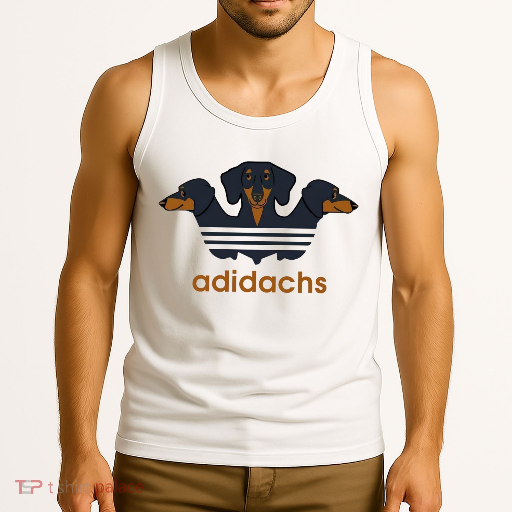 Adidachs Daschund, Daschund Lover Gift Tank Top