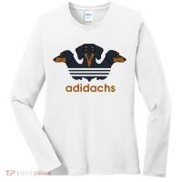 Adidachs Daschund, Daschund Lover Gift Women's Long Sleeve Shirt thumb 0