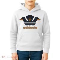 Adidachs Daschund, Daschund Lover Gift Kids Hoodie thumb 4