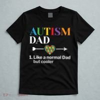 Autism Dad Definition World Autism Awareness Day T-Shirt thumb 5