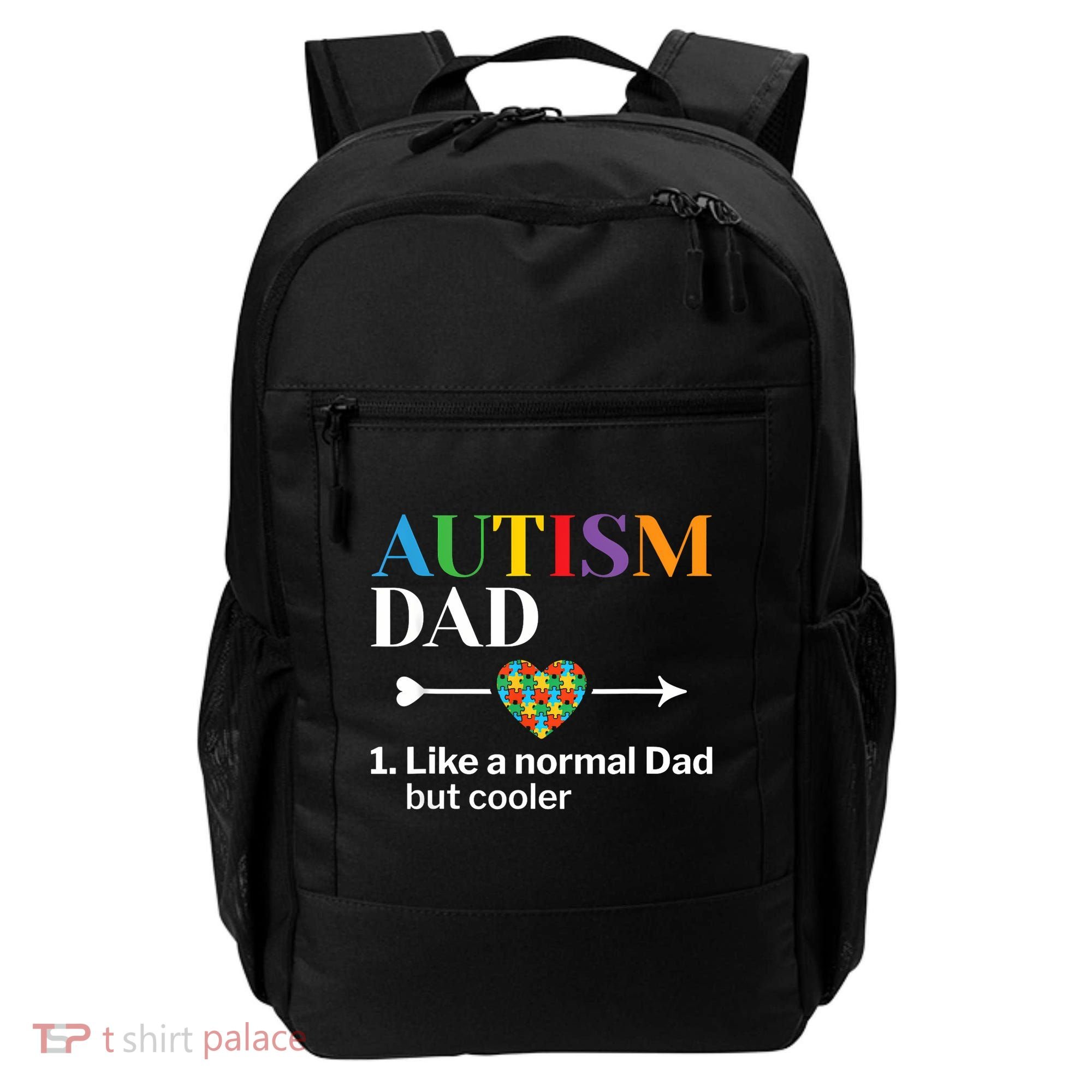 Autism Dad Definition World Autism Awareness Day Backpack