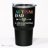 Autism Dad Definition World Autism Awareness Day Tumbler thumb 0