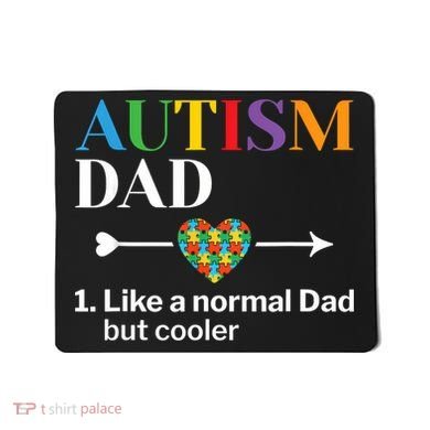 Autism Dad Definition World Autism Awareness Day Mousepad