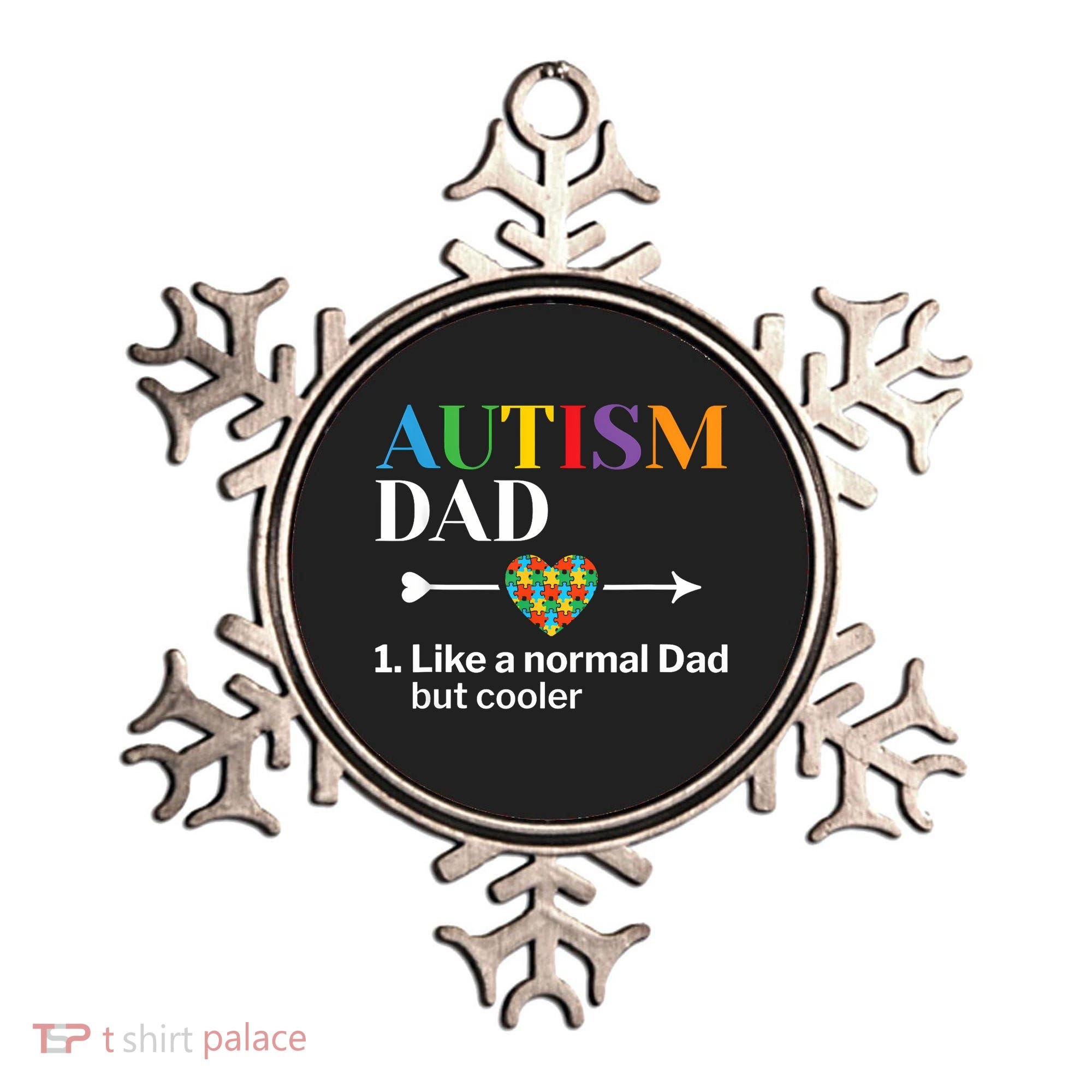 Autism Dad Definition World Autism Awareness Day Ornament