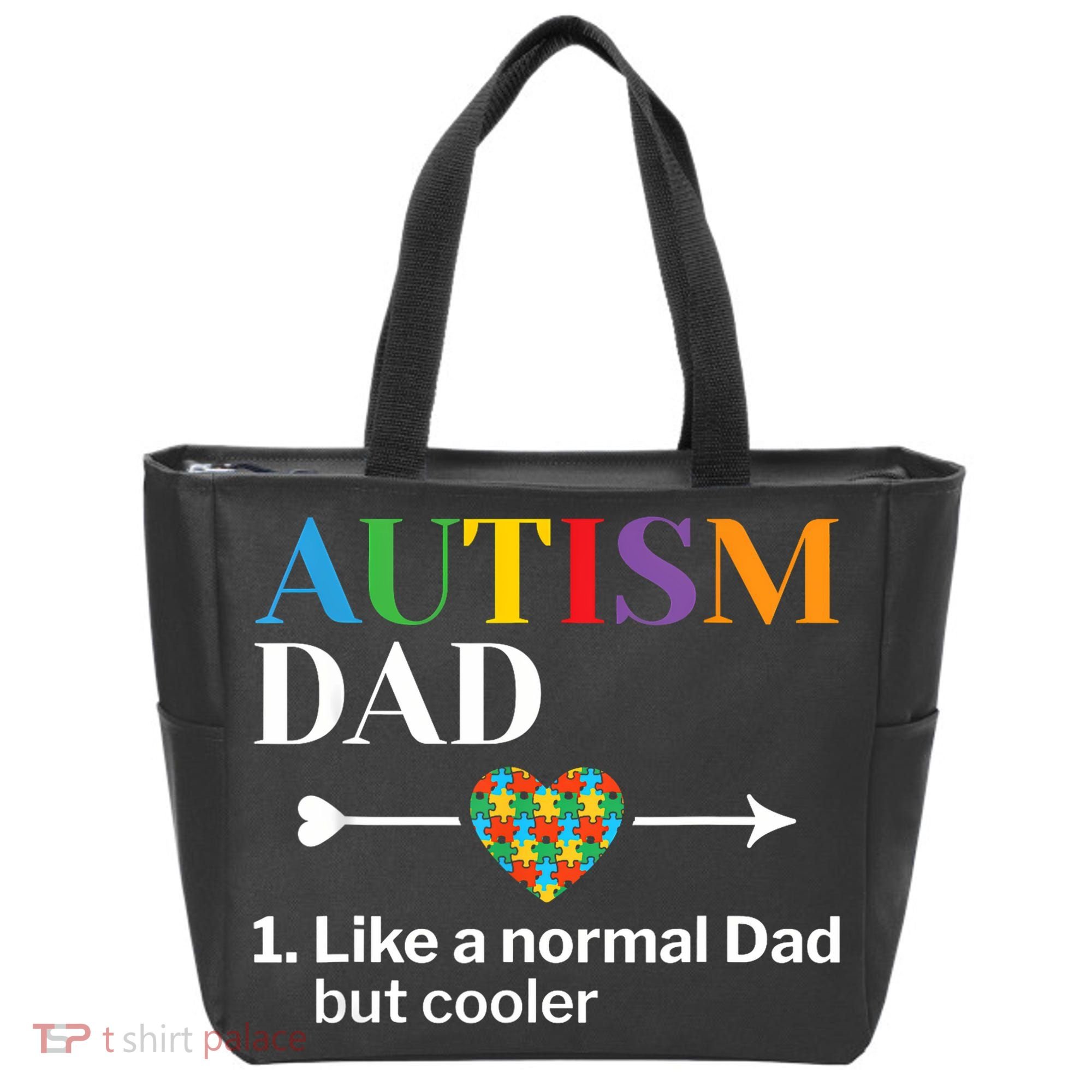 Autism Dad Definition World Autism Awareness Day Tote Bag