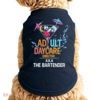 Adult Daycare Director Aka The Bartender Doggie Tank thumb 0