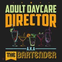 Adult Daycare Director The Bartender Beanie thumb 2