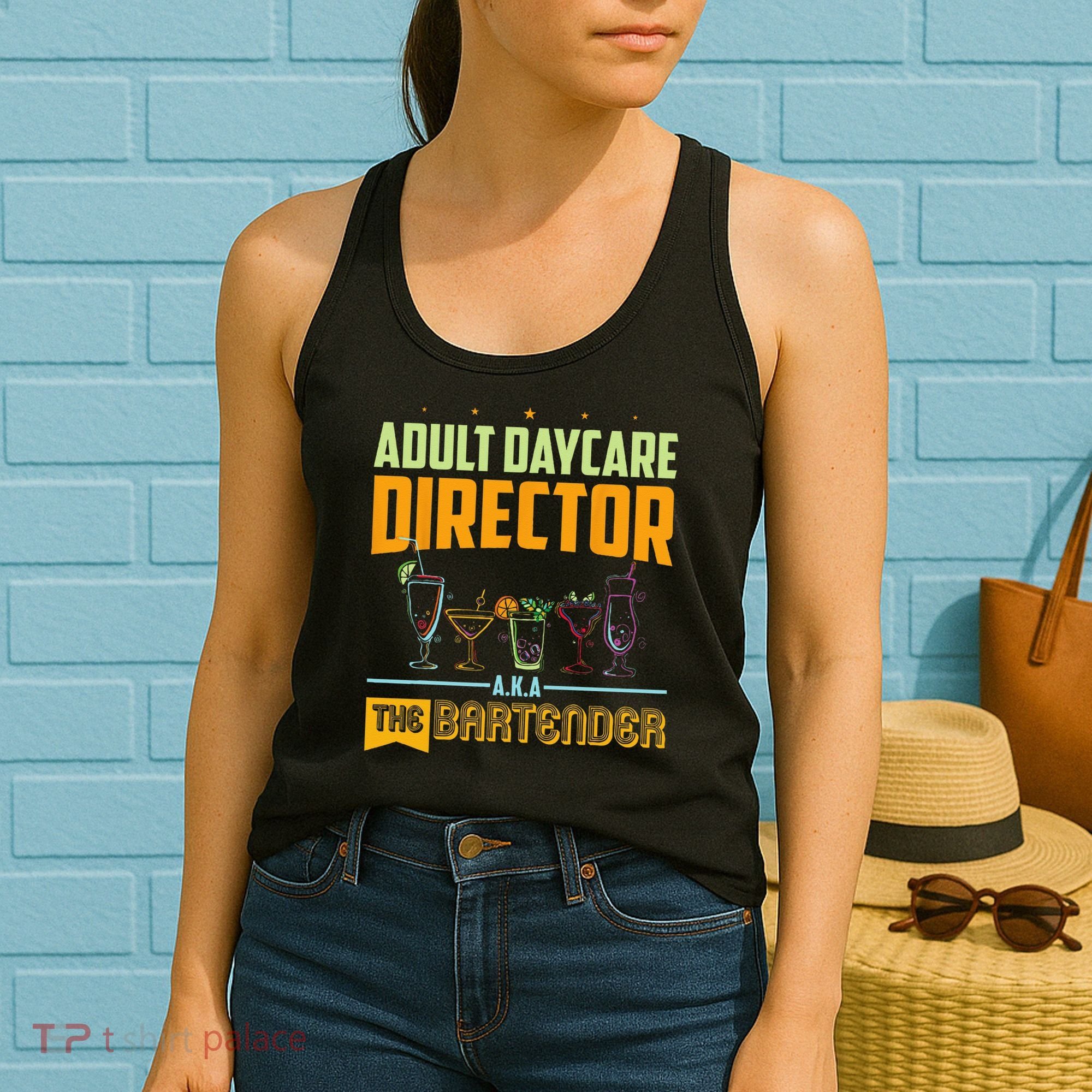 Adult Daycare Director The Bartender Women's Tank Top