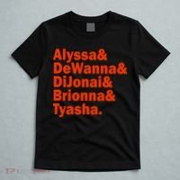Alyssa & Dewanna & Dijonai & Brionna & Tyasha T-Shirt thumb 5