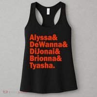 Alyssa & Dewanna & Dijonai & Brionna & Tyasha Women's Tank Top thumb 3