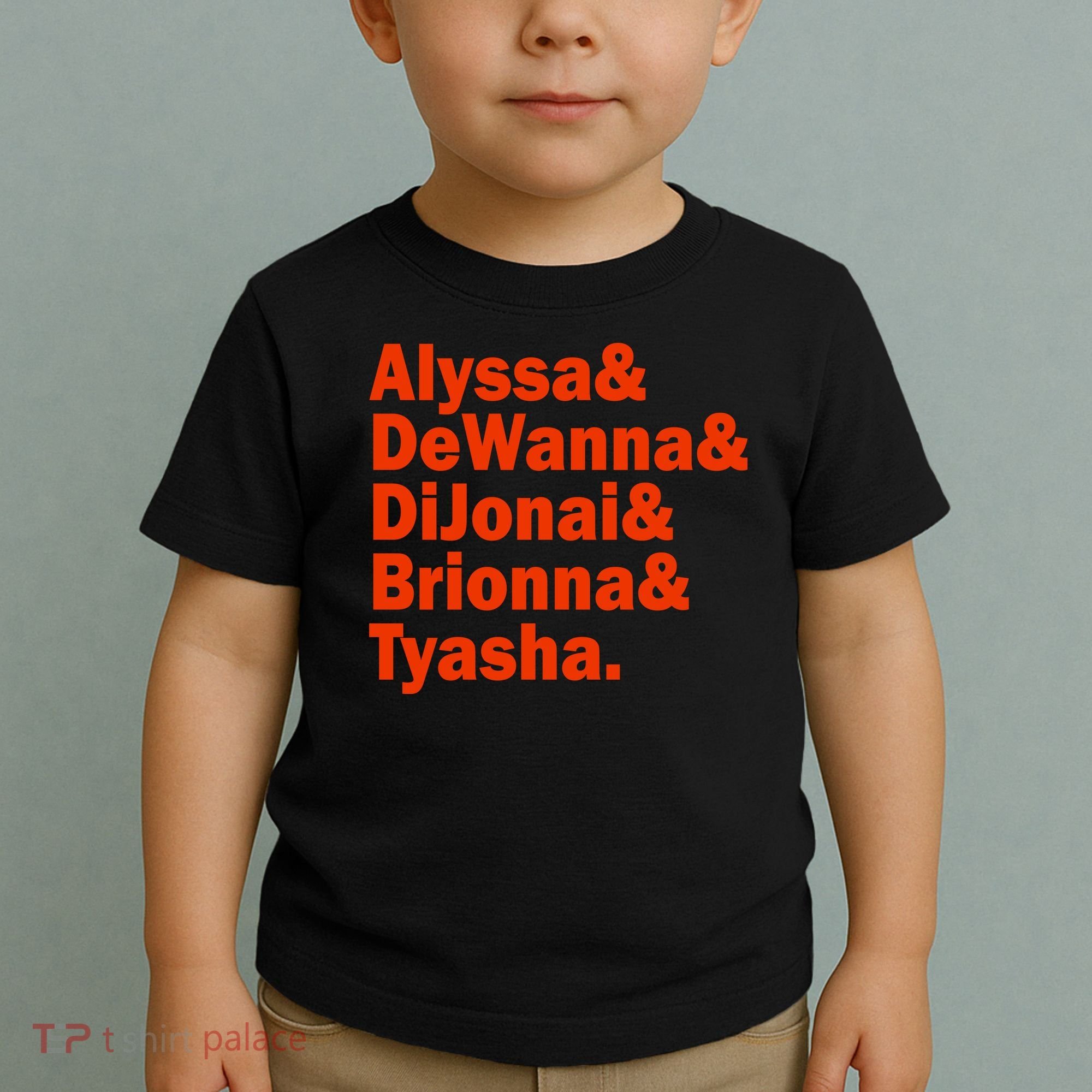 Alyssa & Dewanna & Dijonai & Brionna & Tyasha Toddler T-Shirt