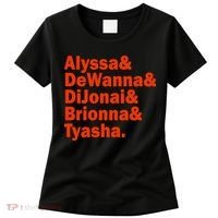 Alyssa & Dewanna & Dijonai & Brionna & Tyasha Women's T-Shirt thumb 0