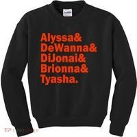 Alyssa & Dewanna & Dijonai & Brionna & Tyasha Kids Sweatshirt thumb 0