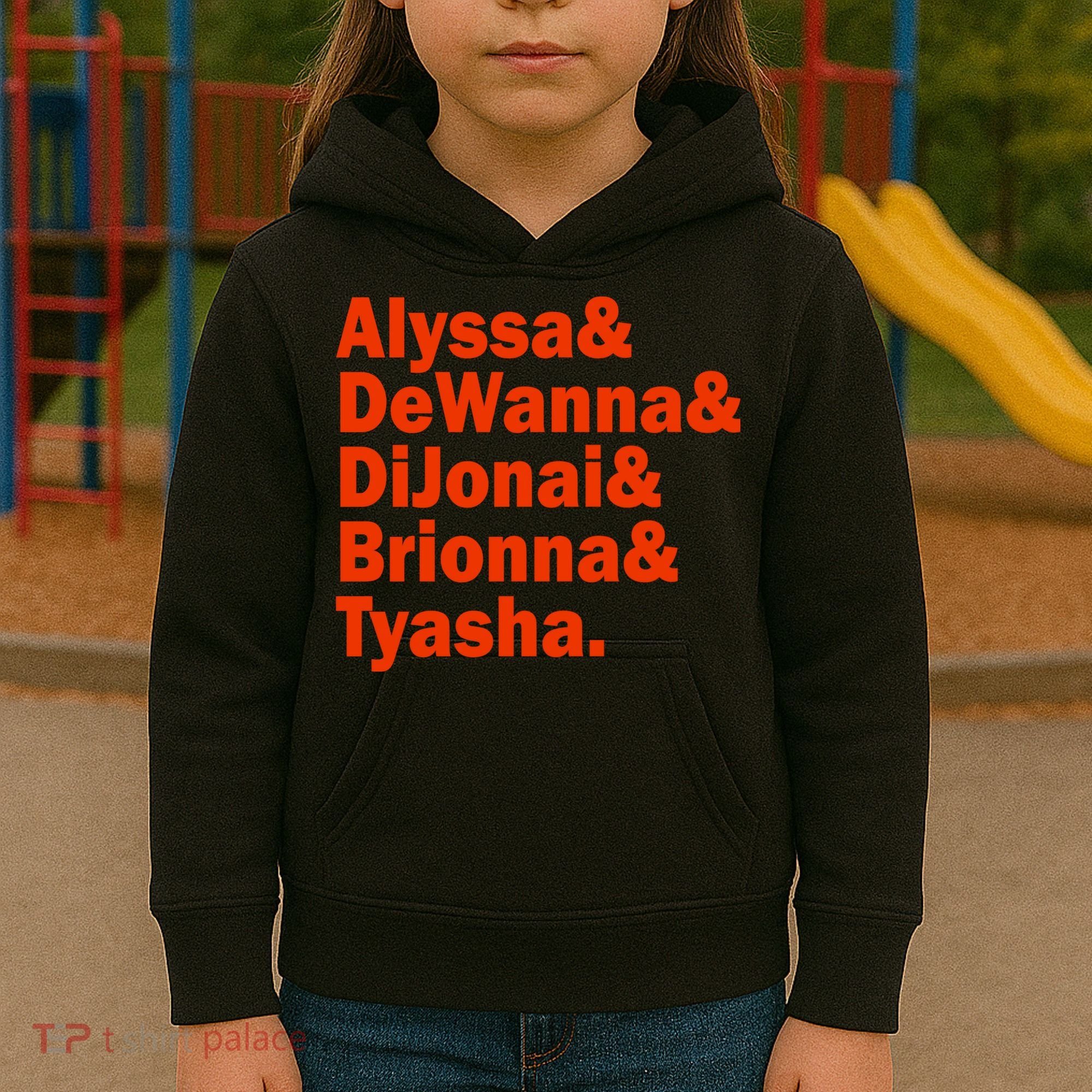 Alyssa & Dewanna & Dijonai & Brionna & Tyasha Kids Hoodie