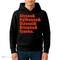 Alyssa & Dewanna & Dijonai & Brionna & Tyasha Kids Hoodie thumb 4