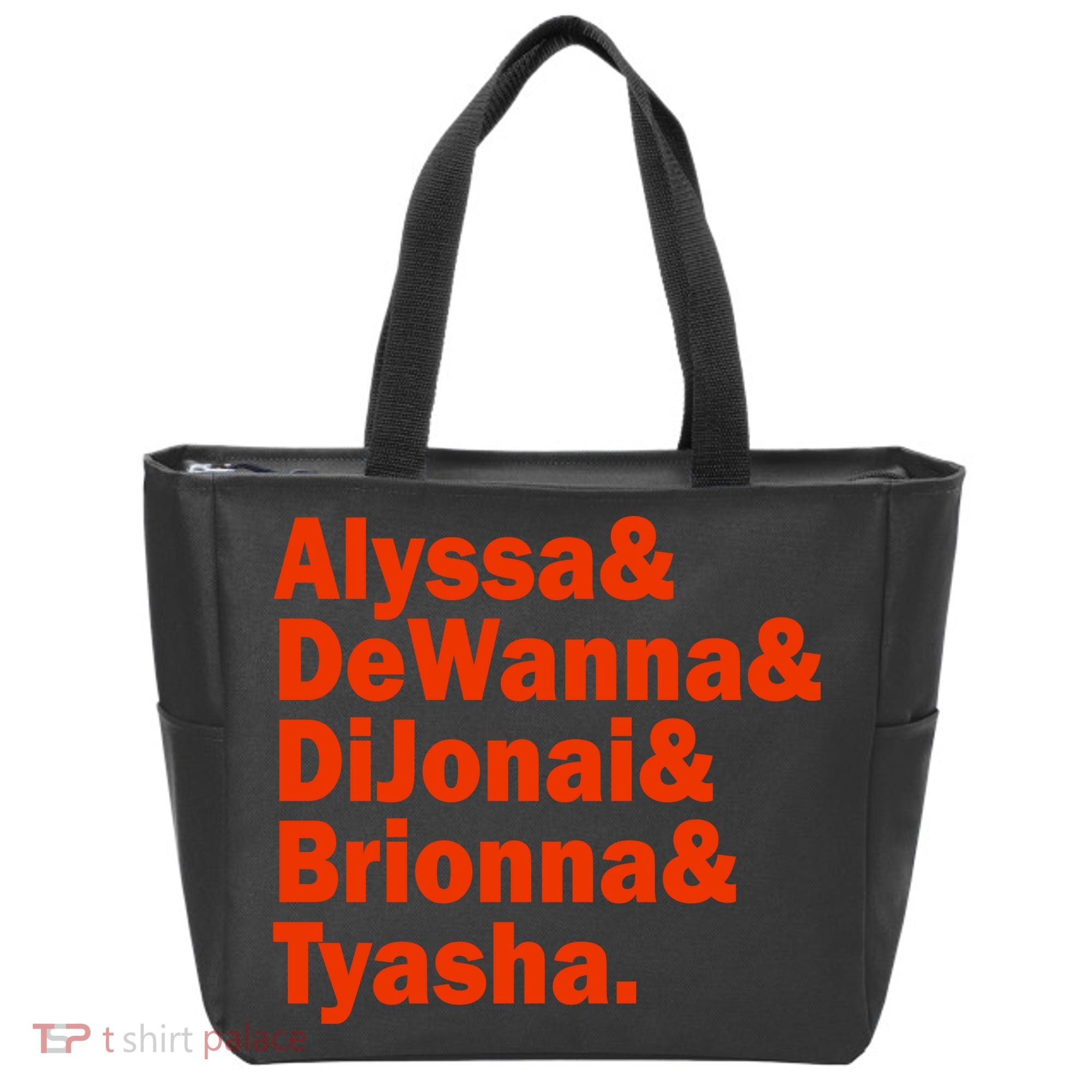 Alyssa & Dewanna & Dijonai & Brionna & Tyasha Tote Bag
