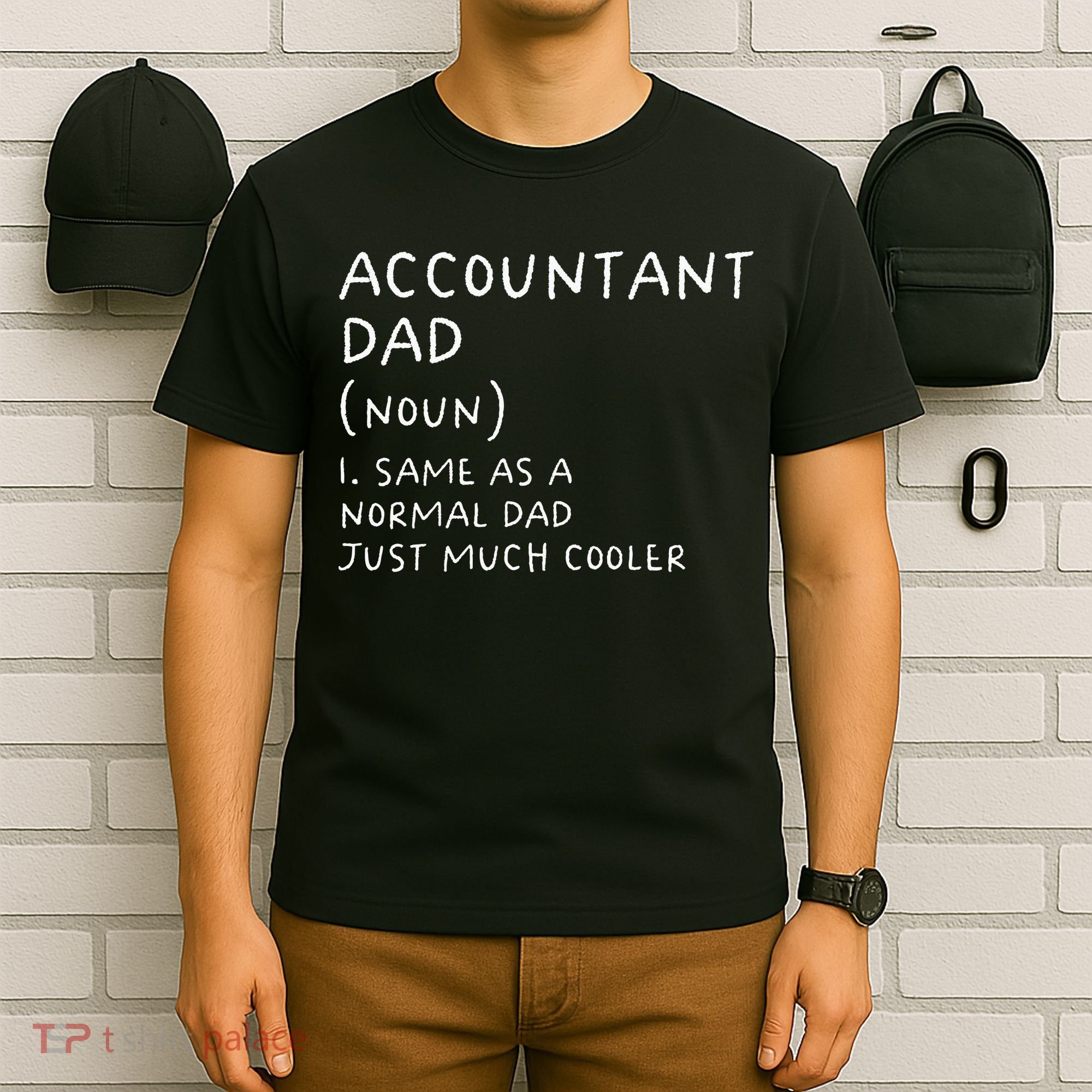 Accountant Dad Definition Funny Accounting T-Shirt