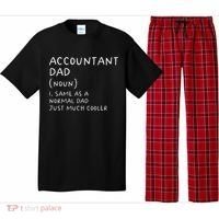 Accountant Dad Definition Funny Accounting Pajama Set thumb 0