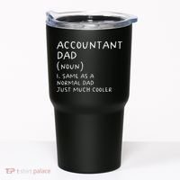 Accountant Dad Definition Funny Accounting Tumbler thumb 0