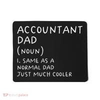 Accountant Dad Definition Funny Accounting Mousepad thumb 0