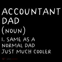 Accountant Dad Definition Funny Accounting Mousepad thumb 1