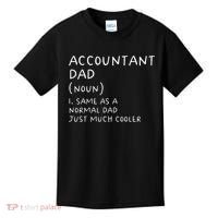 Accountant Dad Definition Funny Accounting Kids T-Shirt thumb 0