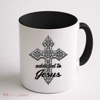 Addicted To Jesus Coffee Mug thumb 1