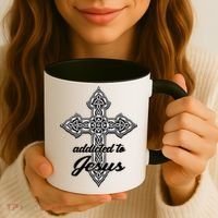 Addicted To Jesus Coffee Mug thumb 3