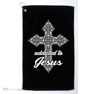 Addicted To Jesus Golf Towel