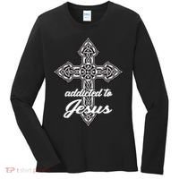 Addicted To Jesus Women's Long Sleeve Shirt thumb 0